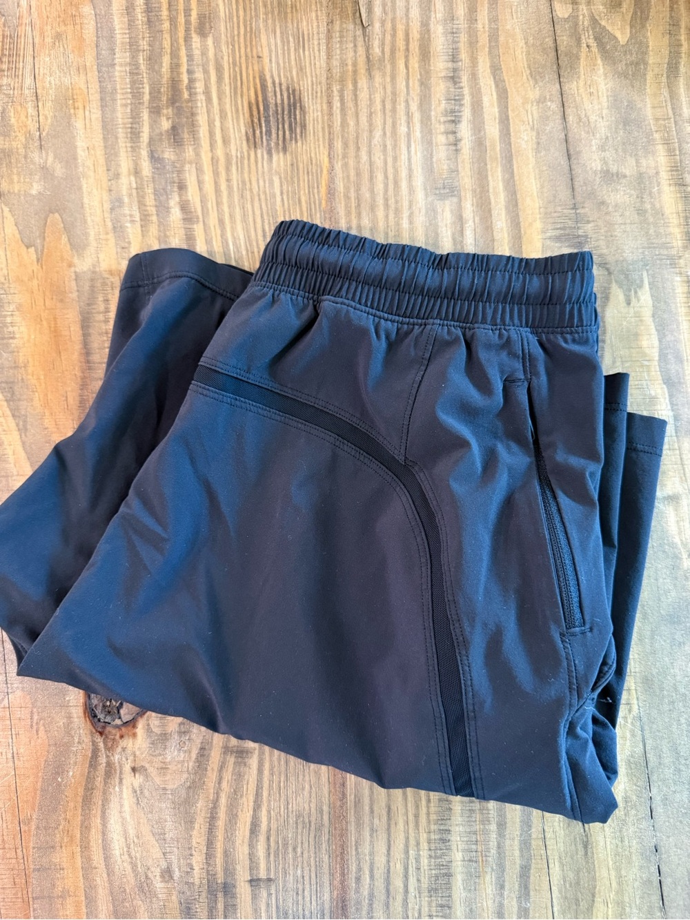 lululemon athletica Men's Black Athletic Shorts